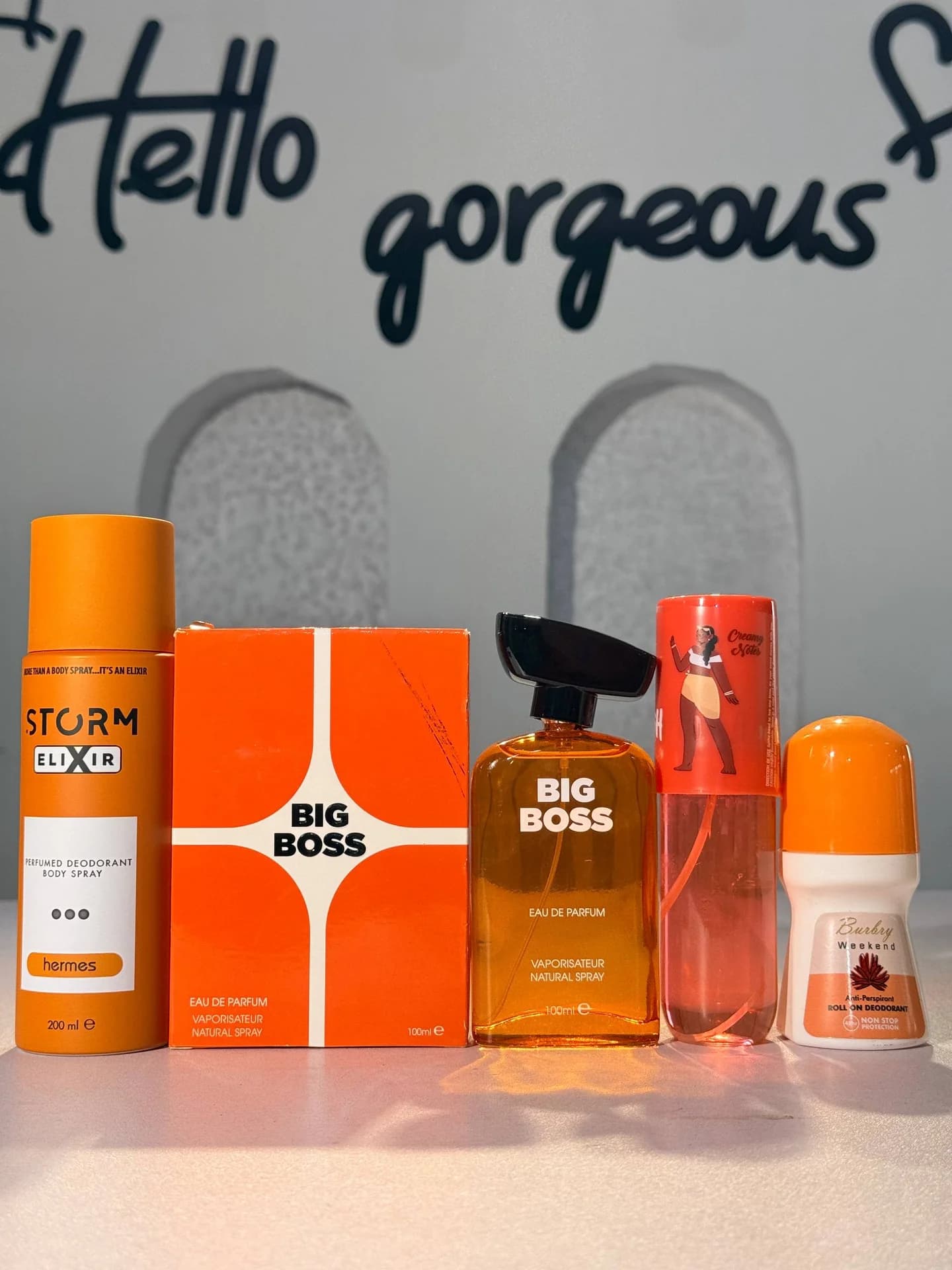 Big Boss peefume set