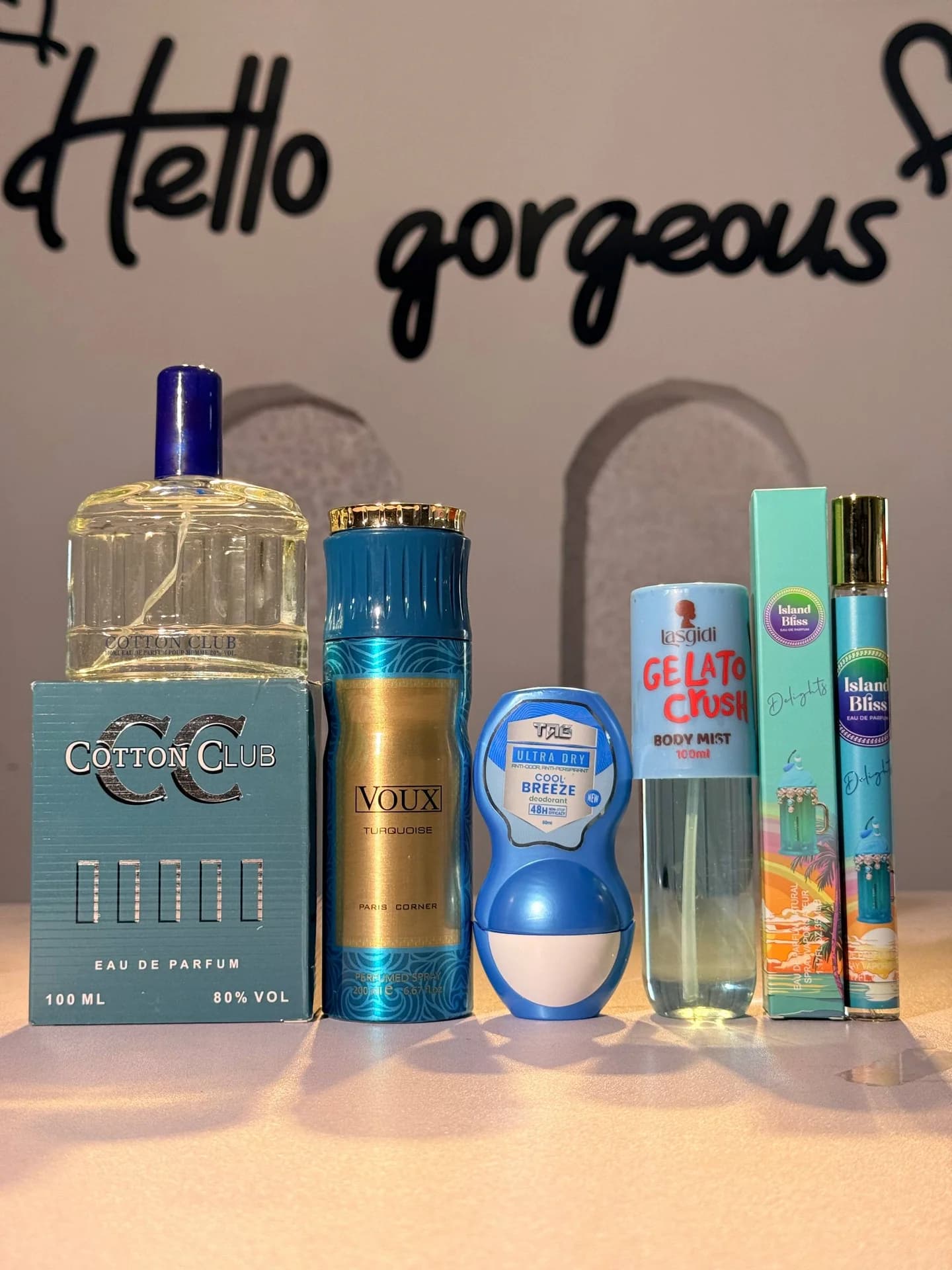 Cotton club perfume combo