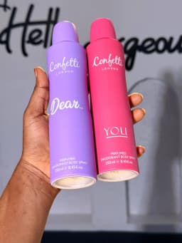 Konfetti body spray