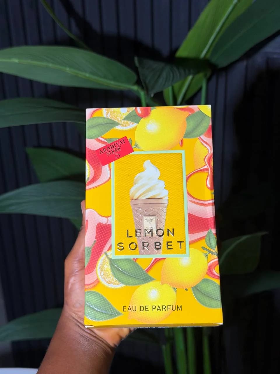 Lemon sourbet