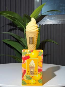 Lemon sourbet